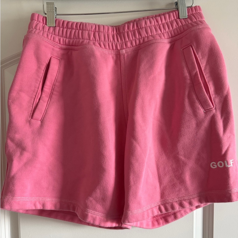 Golf Wang Pink Fleece Shorts Mens Small Tyler The Creator